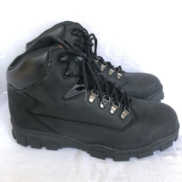 wolverine black steel toe boots